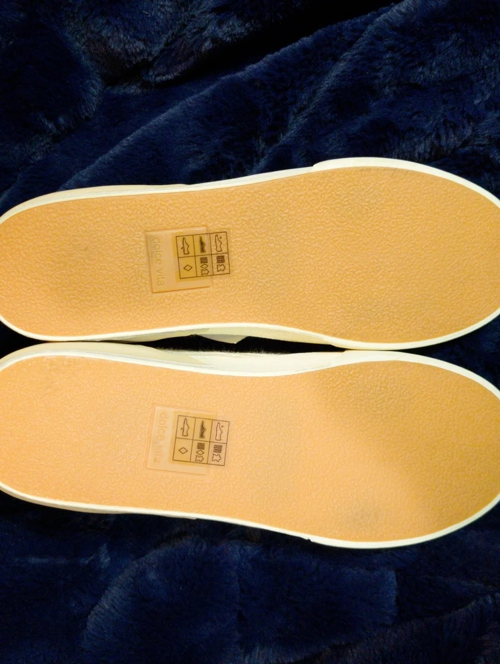 Dolce Vita Womens Bone Raffia Padded Collar Sneaker Size 8.New w/o Box
